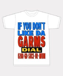 Corteiz 0208 Go Suck Urself T-Shirt White