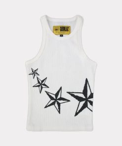 Corteiz 4Starz Motion Womens Tank Top White
