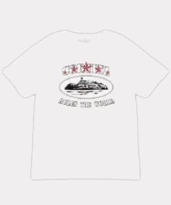 Corteiz 5 Starz Alcatraz T-Shirt White