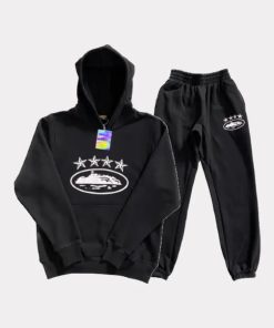 Corteiz Alcatraz Black Tracksuit