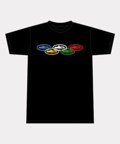 Corteiz Alcatraz Olympic T-Shirt Black
