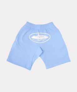 Corteiz Alcatraz Shorts Baby Blue