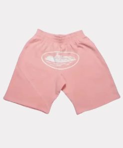 Corteiz Alcatraz Shorts Baby Pink