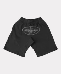 Corteiz Alcatraz Shorts Triple Black