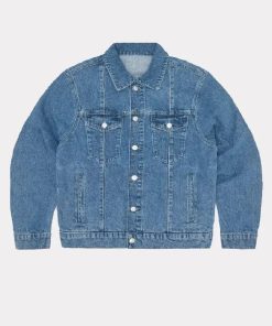 Corteiz C-Star Denim Trucker Jacket Blue