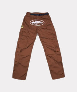 Corteiz Guerillaz Cargo Pants Brown