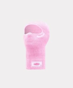 Corteiz Knit Balaclava Baby Pink