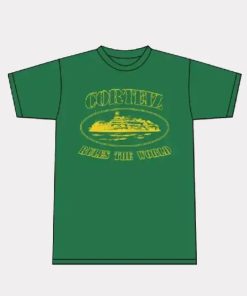 Corteiz OG Alcatraz T-Shirt Forest Green