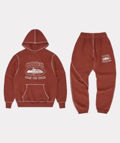 Corteiz Superior Tracksuit Rust